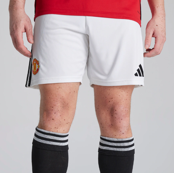 2025-26 Manchester United Home Soccer Shorts